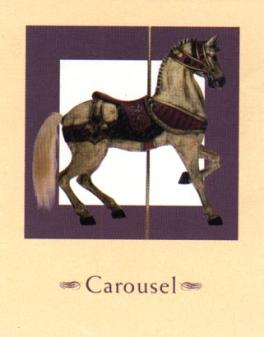 Carousel horse